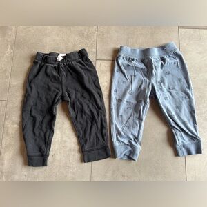 Kids Black and Blue Bottoms